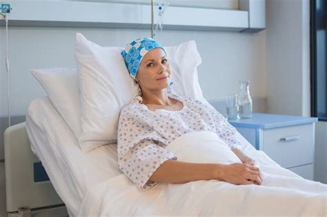 Cancer Woman In Hospital Stock Photo Image Of Hospital 90791746