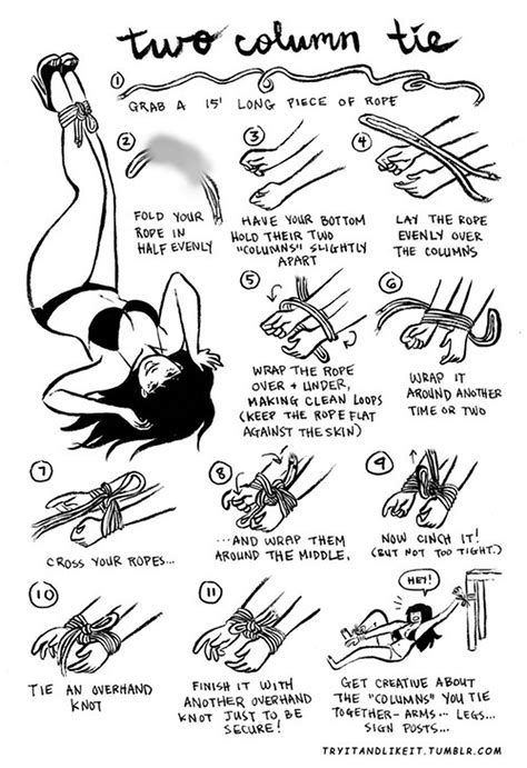 Knot Tying Instructions Bondage Slave Telegraph