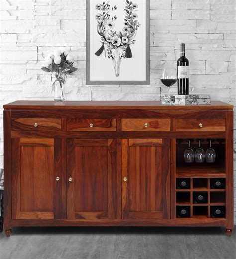 Buy Ashley Bar Cabinet In Walnut Finish By Evok Online Traditional