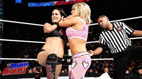 Brie Bella Vs Natalya WWE Main Event May YouTube