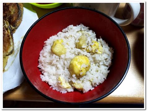 Simple Kuri Gohan Recipe Chestnut Rice The Wadas On Duty