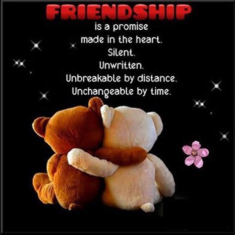 Friendship Is A Promise Made In The Heart Pictures Photos And Images