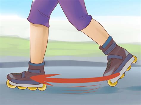 As you put one foot forward, push it back to glide before placing your other blade on the ground, alternating from foot to foot. How to Rollerblade Backwards: 11 Steps (with Pictures ...