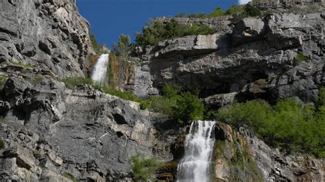Provo River Bridal Veil Falls In 4k Youtube