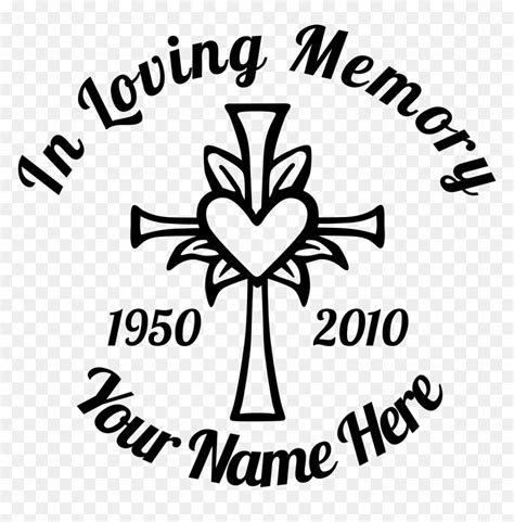 In Loving Memory Svg Cut Files Clipart Vectorency Images And Photos