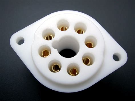 8 Pin Teflon Tube Socket James Audio Design