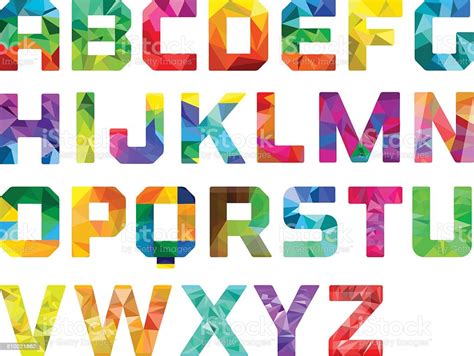 Colorful Alphabet Stock Illustration Download Image Now Istock