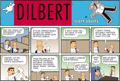 Dilbert By Scott Adams Accounting Humor Funny Friday Memes Funny Sms