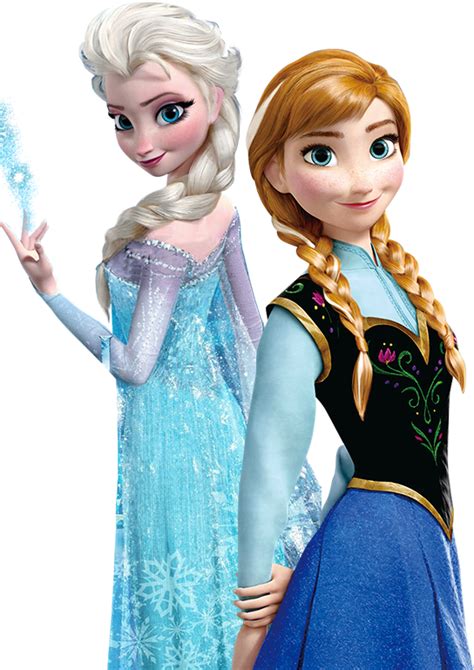 Frozen Anna Elsa Png Clipart Png Mart