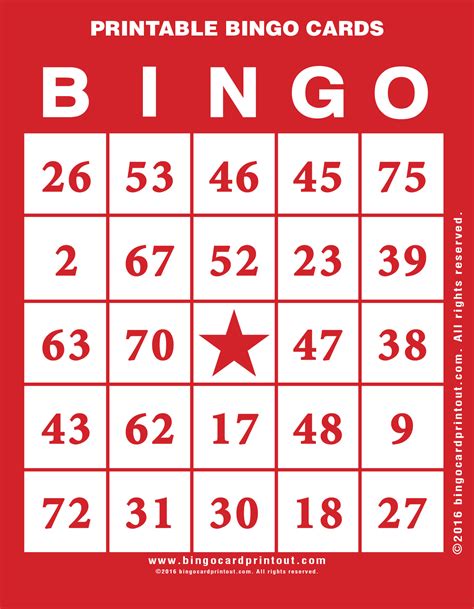 Create beautiful instagram bingo cards in minutes. Printable Bingo Cards from BingoCardPrintout.com