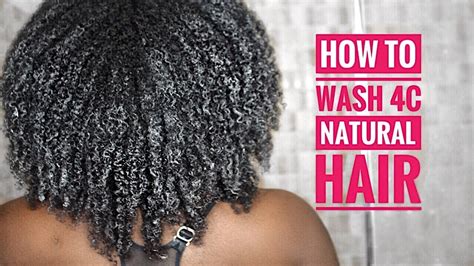 Easiest How To Wash 4c Natural Hair Wash Day Youtube