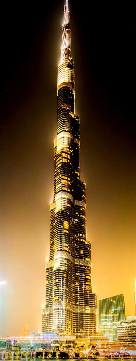 Hd Wallpaper Burj Khalifa Dubai Skyscraper Architecture Dubai City