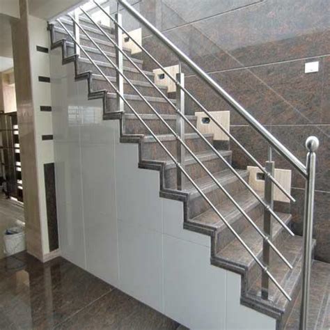 Mophorn stainless steel cable railing 1/8x 500ft, wire rope 316 marine grade, braided aircraft cable 7x7 strands construction for deck,rail,balusters,stair,handrail,porch,fence. Jindal Stainless Steel Stair Railing, Rs 450 /square feet ...