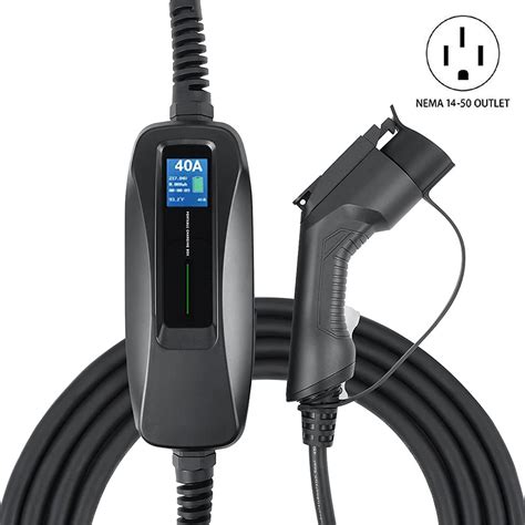 Lectron Lectron Level 2 240v 40a Ev Charger W 18ft J1772 And Nema 14 50