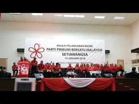 Juga berhampiran dengan dewan serbaguna mpaj au5. Majlis Perlancaran Parti Pribumi Bersatu Malaysia ...