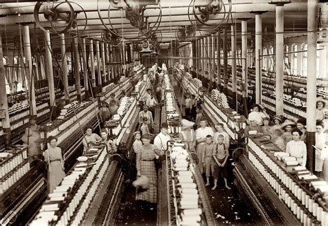 Shorpy Historical Photo Archive The Spinning Room 1911 Industrial Revolution Shorpy