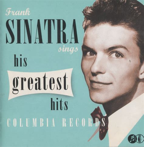 Frank Sinatra Sinatra Sings His Greatest Hits 1997 Cd Discogs