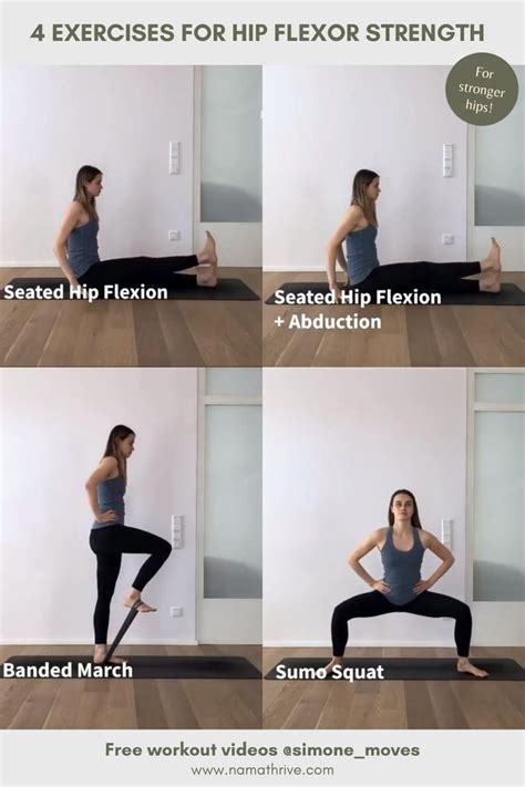 Yoga Exercises For Stronger Hips Workout Plan Video In