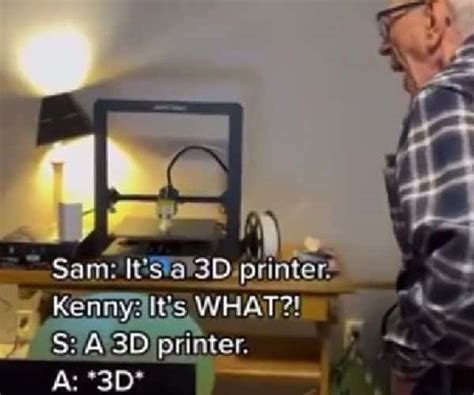 Grandpa Is Amazed At Grandsons 3d Printer Scoop Upworthy