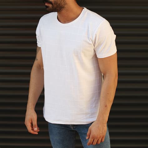 men s new look slim fit basic t shirt in white
