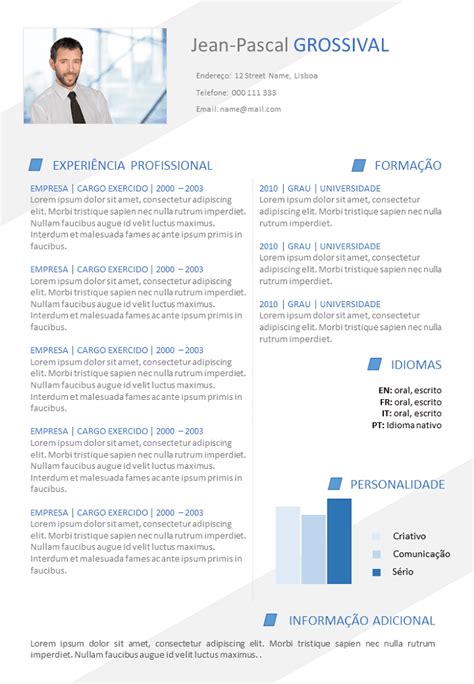 Acesse agora para saber como enviar currículo ao rh da empresa, buscar vagas e muito mais no artigo exemplo de curriculum vitae simples para depois de realizar o download do modelo para seu computador, abra ele em um editor de textos que suporte arquivos com extensão.doc, que pode ser. Modelo de currículo Eficaz e Moderno para Baixar : Grátis