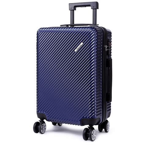 How to measure luggage size. K1775L - Shavont Deluxe Hard Shell 20'' Cabin Size Luggage ...