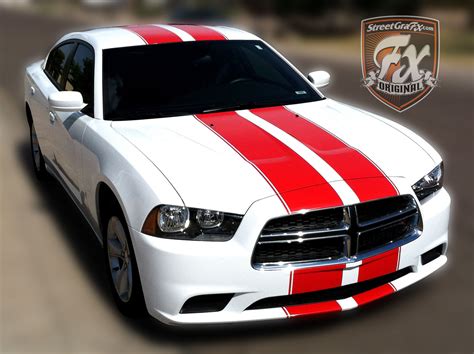 Dodge Charger Stripes Racing Stripes And Rt Graphic Kit Streetgrafx
