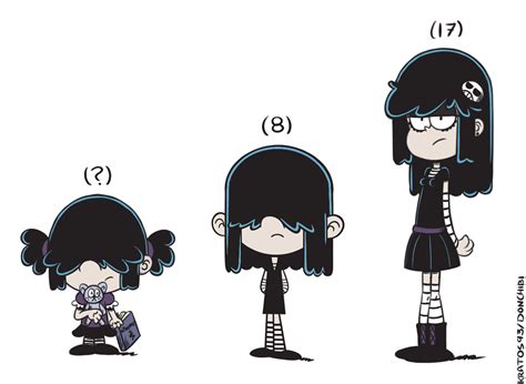 Lucy Ages Doodle By Kratos93 On Deviantart The Loud House Lucy Loud House Sisters The Loud