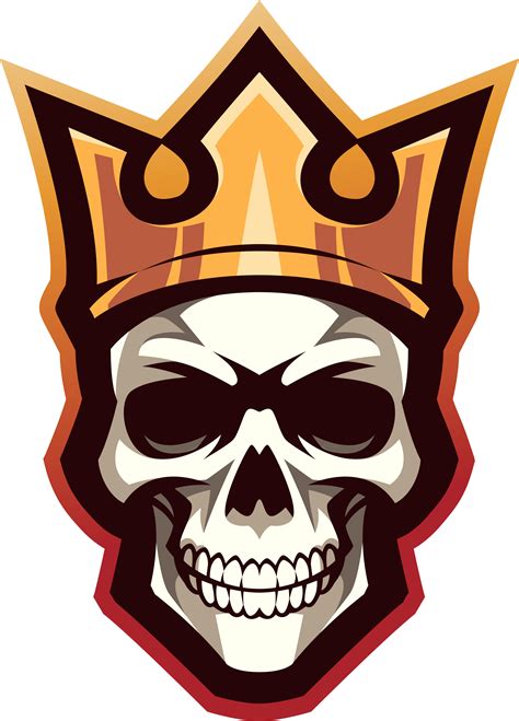 Skull King Esport Mascot Logo By Visink Thehungryjpeg