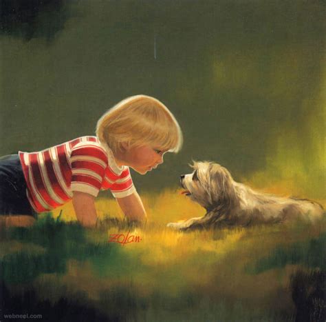 20 Beautiful Baby Oil Paintings For Your Inspiration