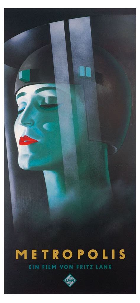 Metropolis Movie Poster 1926 Art Deco Posters Retroposter