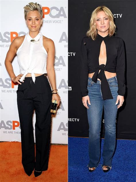 Kaley Cuoco Vs Kate Hudson The Great Abs Off Of 2016 Kate Hudson Kate Hudson Style Style