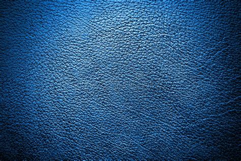 Blue Leather Texture Stock Image Image Of Skin Grained 22942797