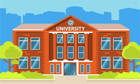 College Campus Illustrations Royalty Free Vector Graphics And Clip Art