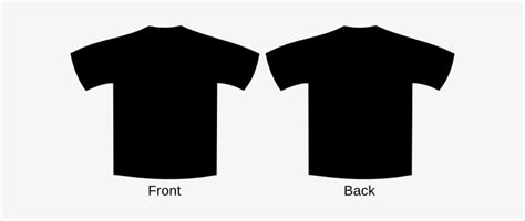169 Free Black T Shirt Template Front And Back For Branding