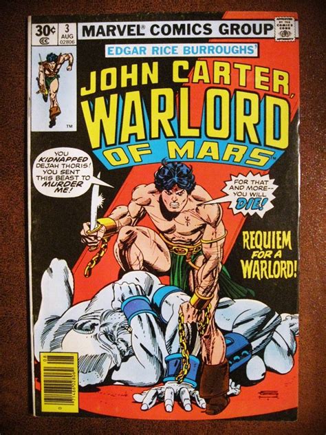 John Carter Warlord Of Mars Vintage Comics Collectors Weekly