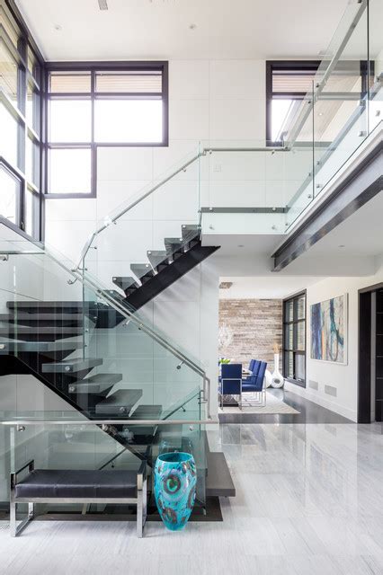 Modern Oasis Contemporary Staircase Toronto By David Small