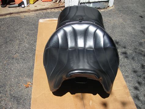 Our saddlegel is superior to foam and eliminates road shock and vibration. Corbin Solo Touring Seat FS - Harley Davidson Forums