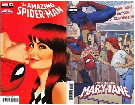The Amazing Mary Jane Variant Cover Lot Of Vf Nm Nm Books