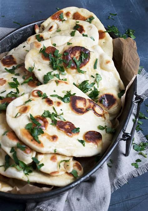 Herb and Garlic Herb Naan Bread - Naan Bread is so easy to ...