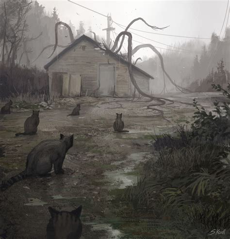 Creepy Paintings 4 5 By Stefan Koidl Rimaginarynecronomicon