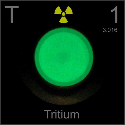 Tritium Poster Sample A Sample Of The Element Hydrogen In The Periodic