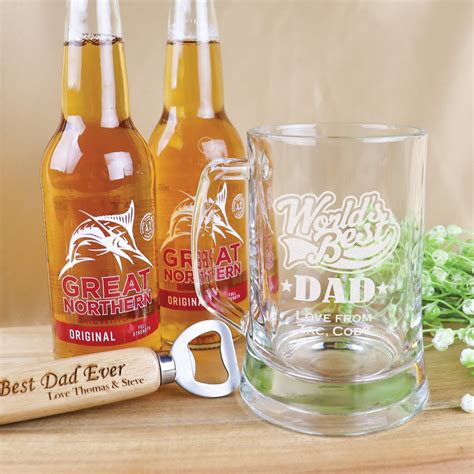 Personalised Father S Day Beer Mug Customkings