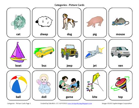 Speech Therapy Worksheets
