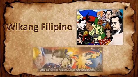 Kasaysayan Ng Wikang Filipino Youtube