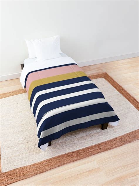 20 Navy And Blush Pink Bedding