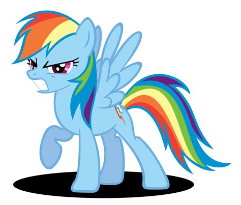 Rainbow Dash Getting Angry Mlp My Little Pony Friendship Is Magic