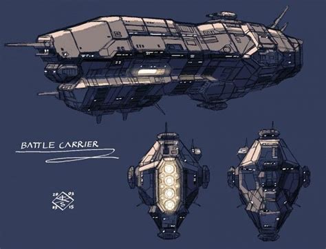 Battle Carrier Concept Starship Concept Sci Fi Ships Spaceship Design