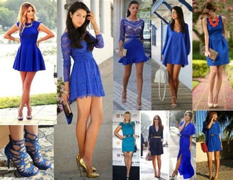 Que Acessórios Usar Com Um Vestido Azul Vestido Azul Roupas Azuis Roupa Formal