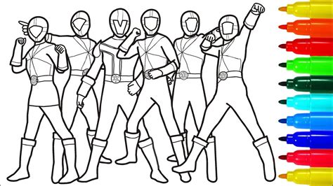 Free printable power rangers coloring pages for kids. Power Rangers Samurai Wild Force Coloring Pages ...